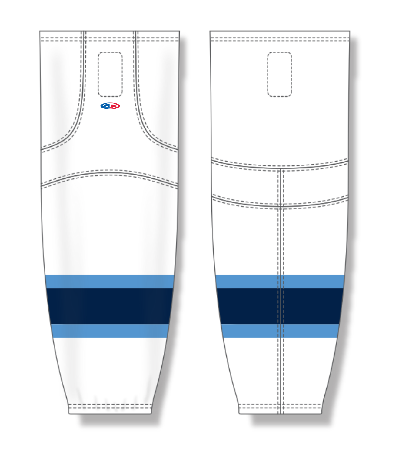 Cut & Sew Pro Hockey Socks HS2100-G02 13