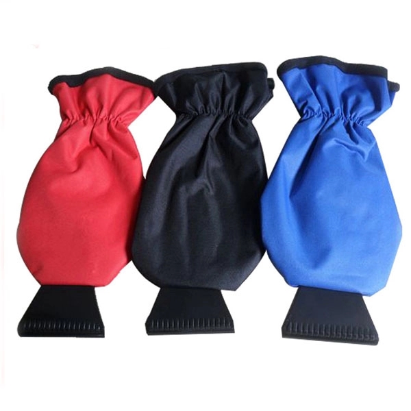 Fleece Lined Ice Scraper Mitt 5