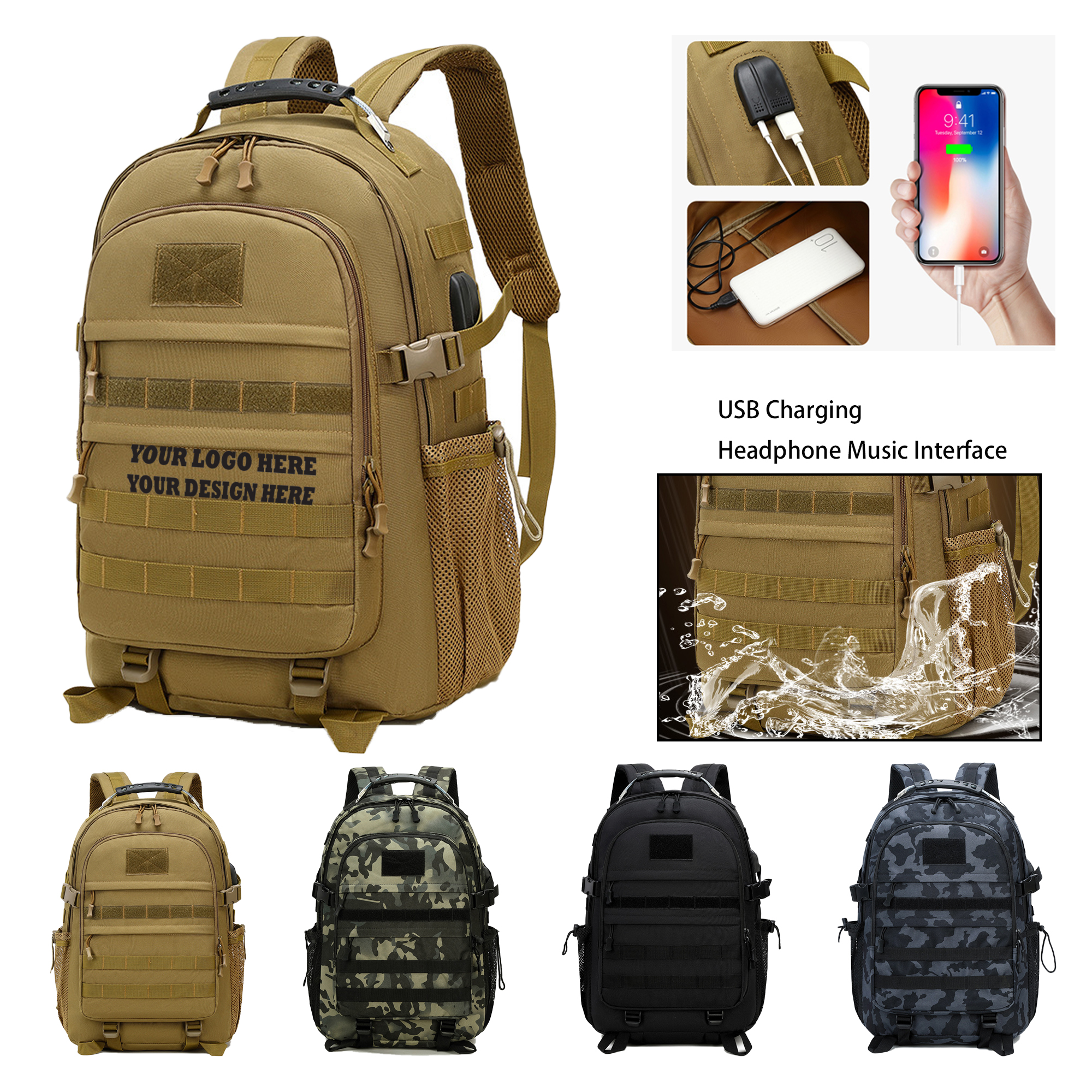 Portable Power Camping Backpack 2