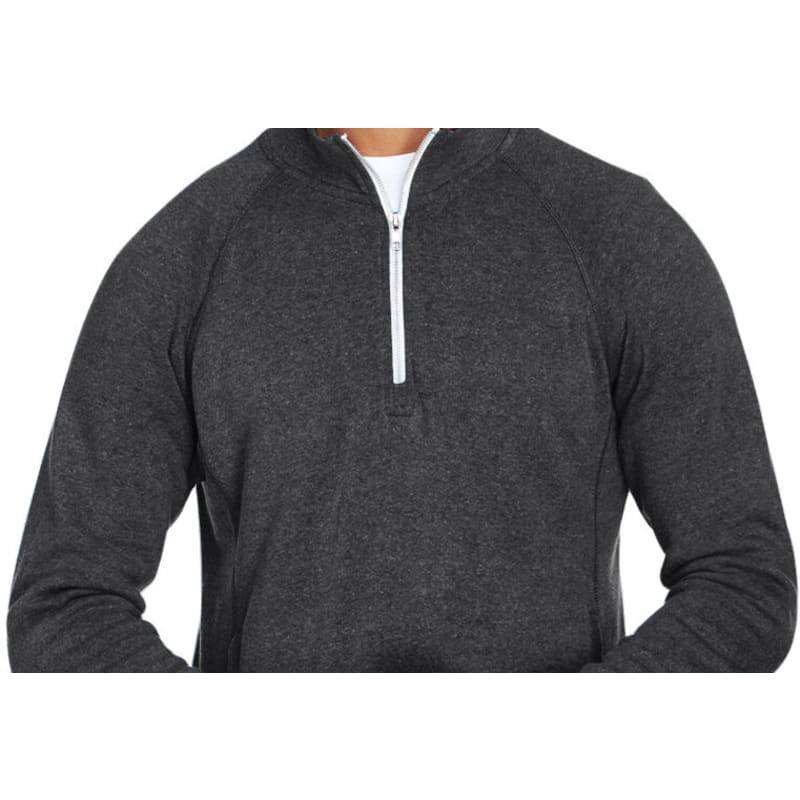 J America Adult Triblend Fleece Quarter-Zip, custom hoodie or sweatshirt with logo imprint 8