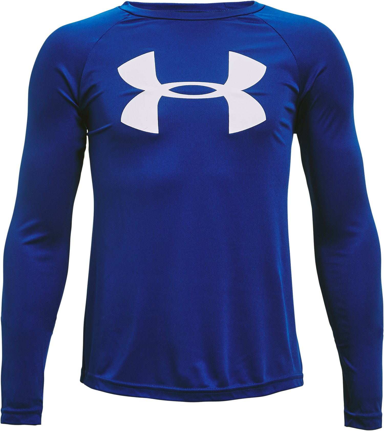 Boys' UA Tech Big Logo Long Sleeve 9