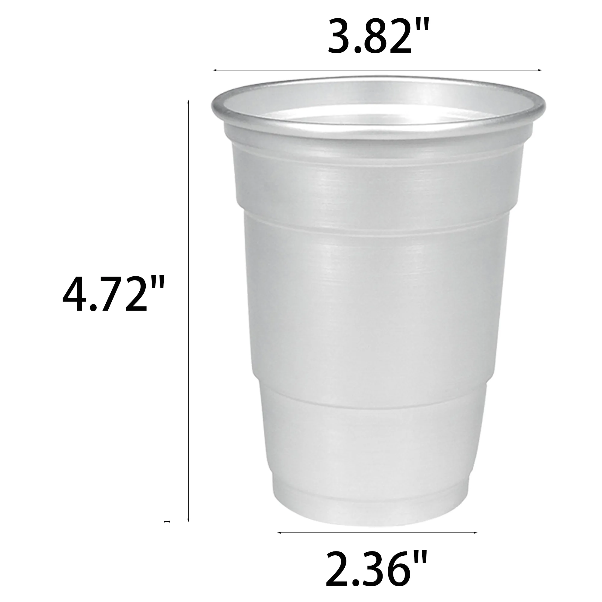 16.9oz Aluminum Cup 3