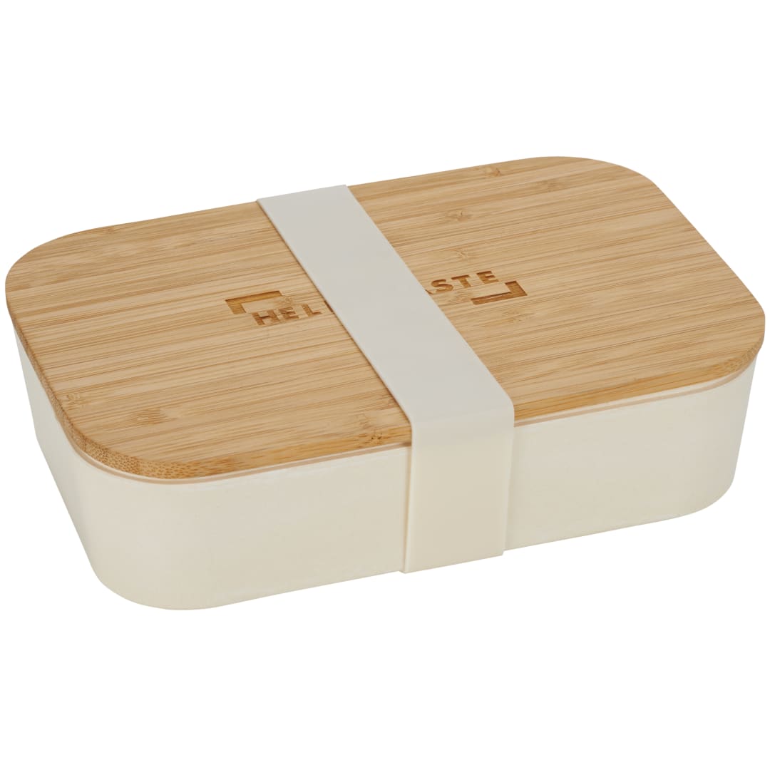 Bamboo Fiber Lunch Box with Cutting Board Lid 105