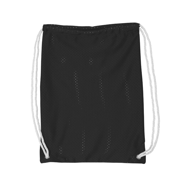 100% Polyester Jersey Mesh Drawstring Backpack 6