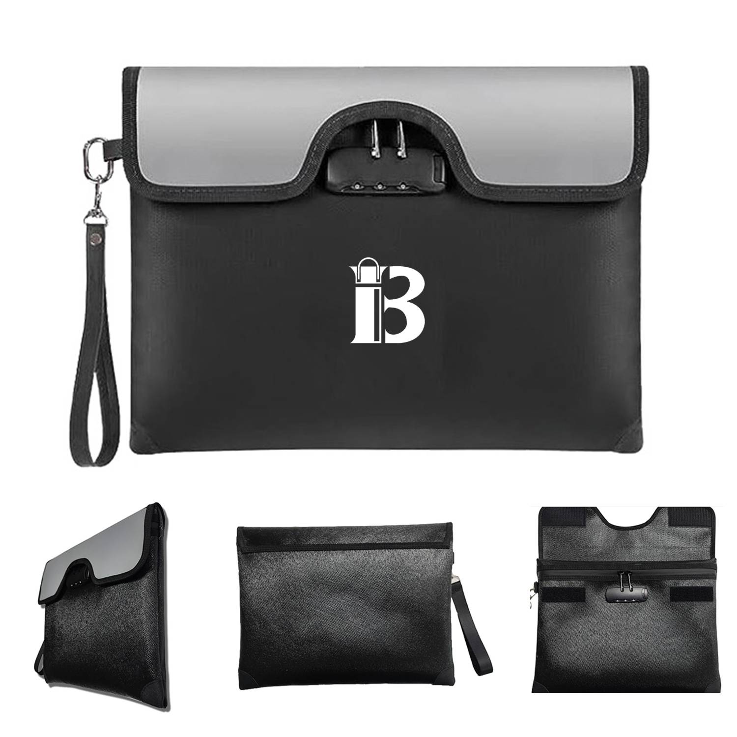 Fireproof Document Bag W/ Lock