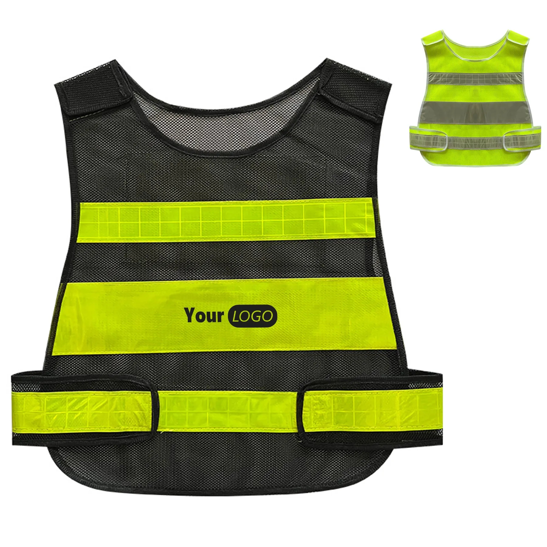 Polyester Tank Top Reflective Vest 4