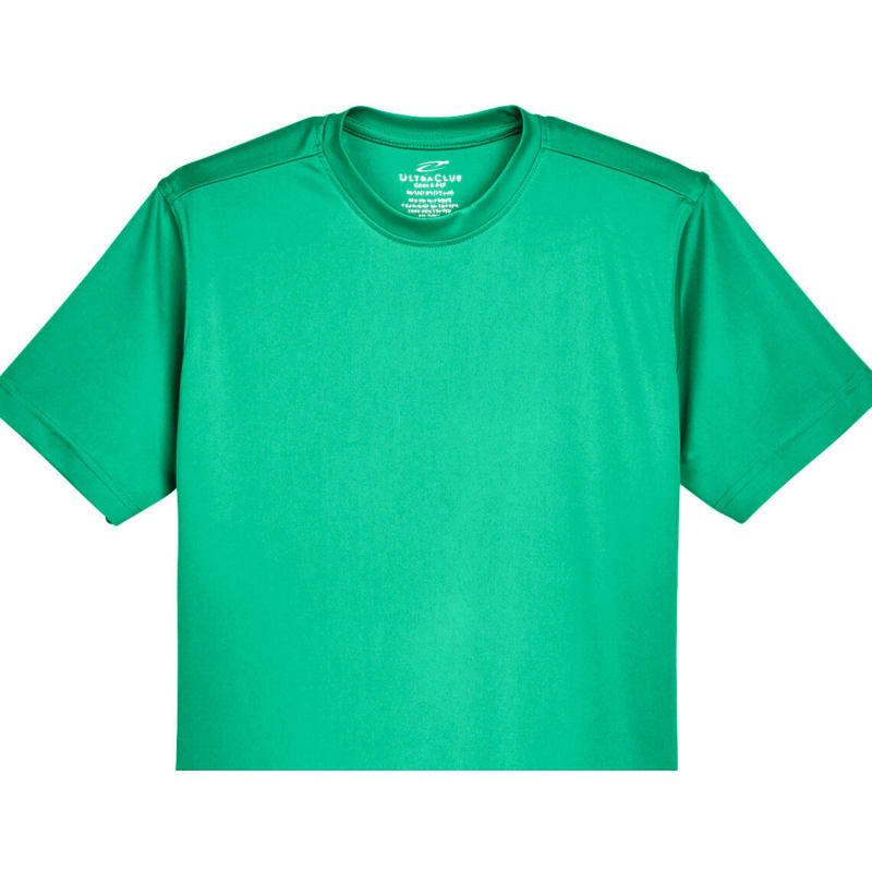 UltraClub Youth Cool & Dry Sport Performance Interlock T-Shirt 15