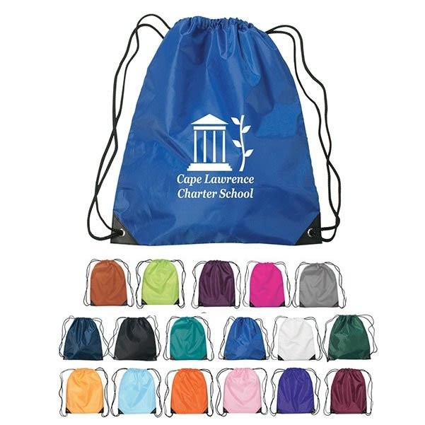 Durable Drawstring Bag With Reinforced Corners 14'' x 18'' 4