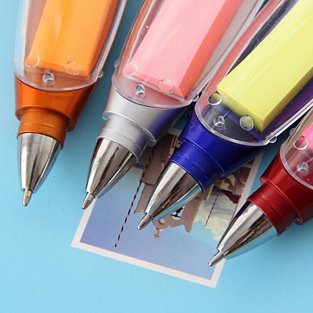 Plastic Ball Pen with Sticky Note 5