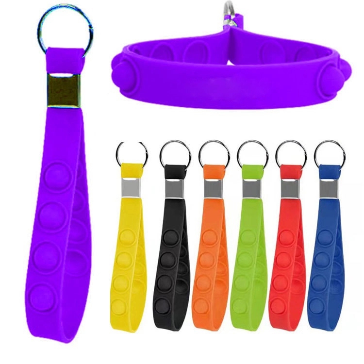Push Pop Stress Reliever Keychain 3