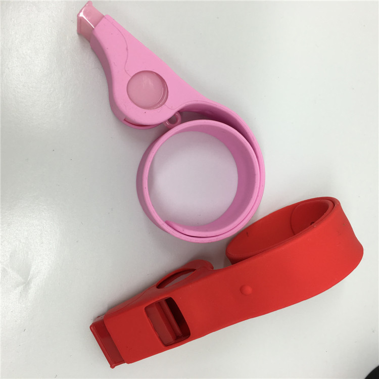Silicone Slap Wristband Whistle 9