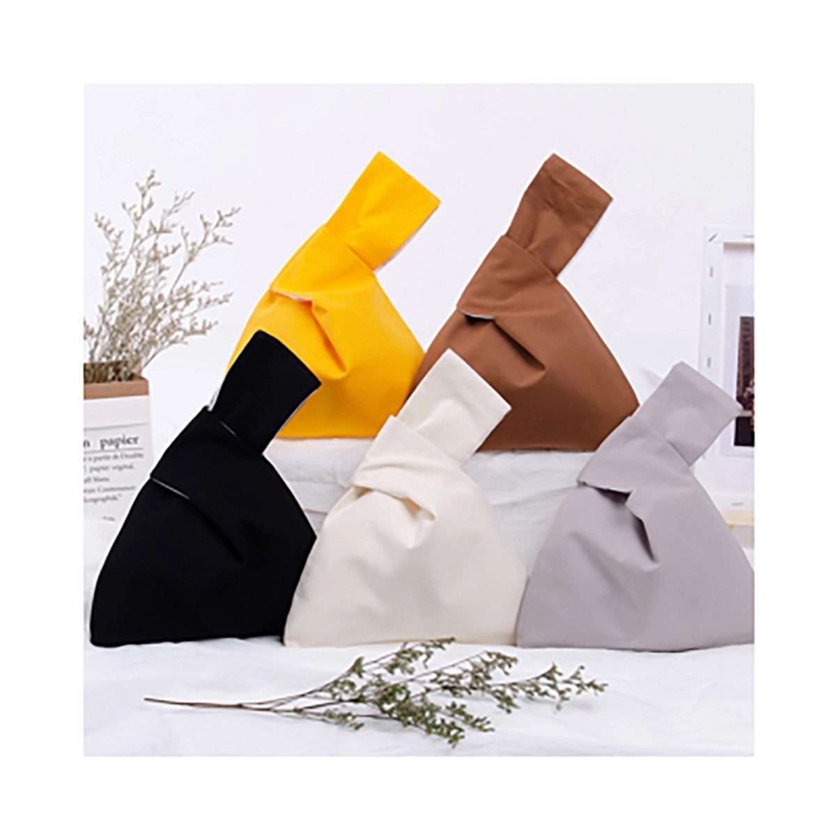 Cotton Wrist Handbag 4