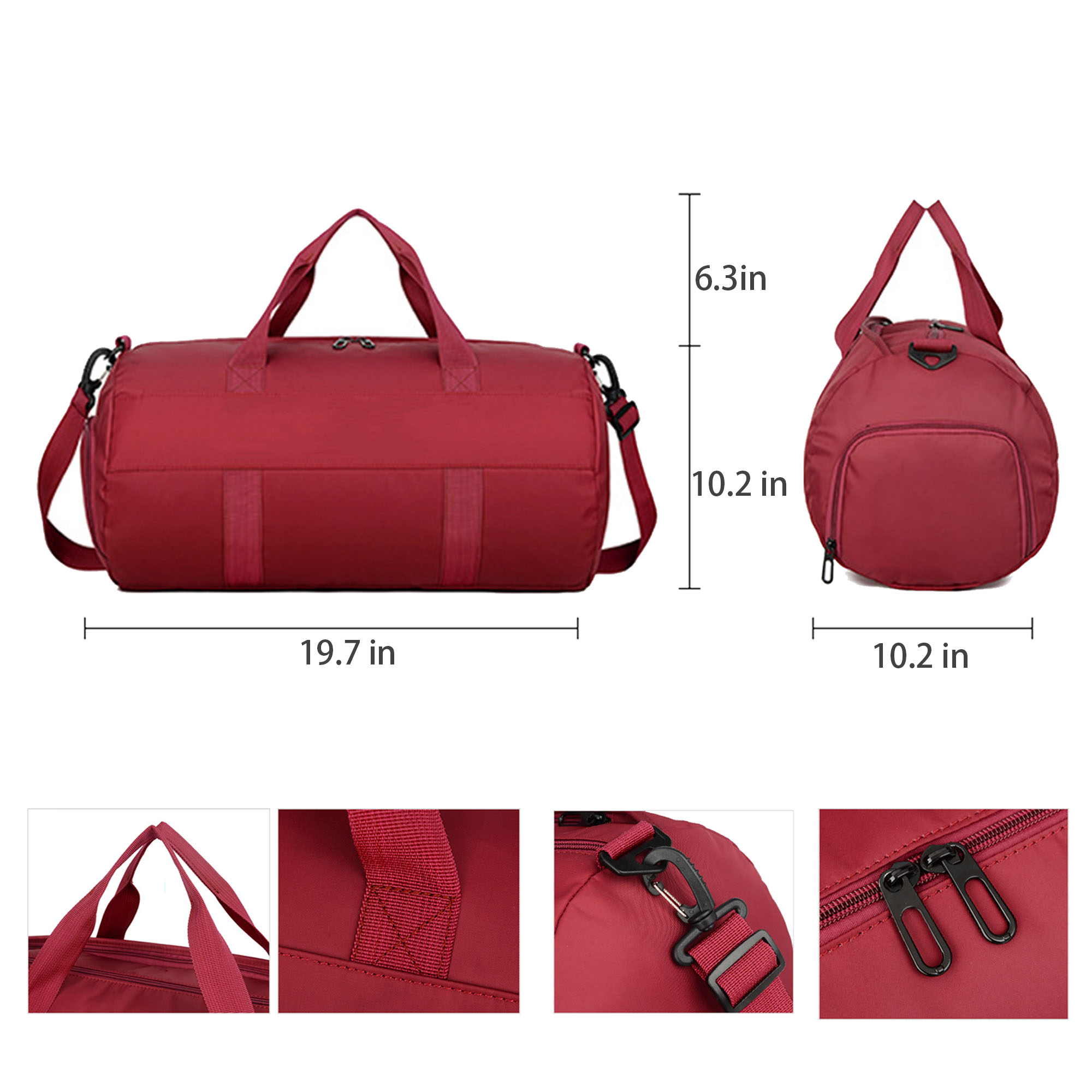 Large Duffel Backpack Sports Gym Bag 2
