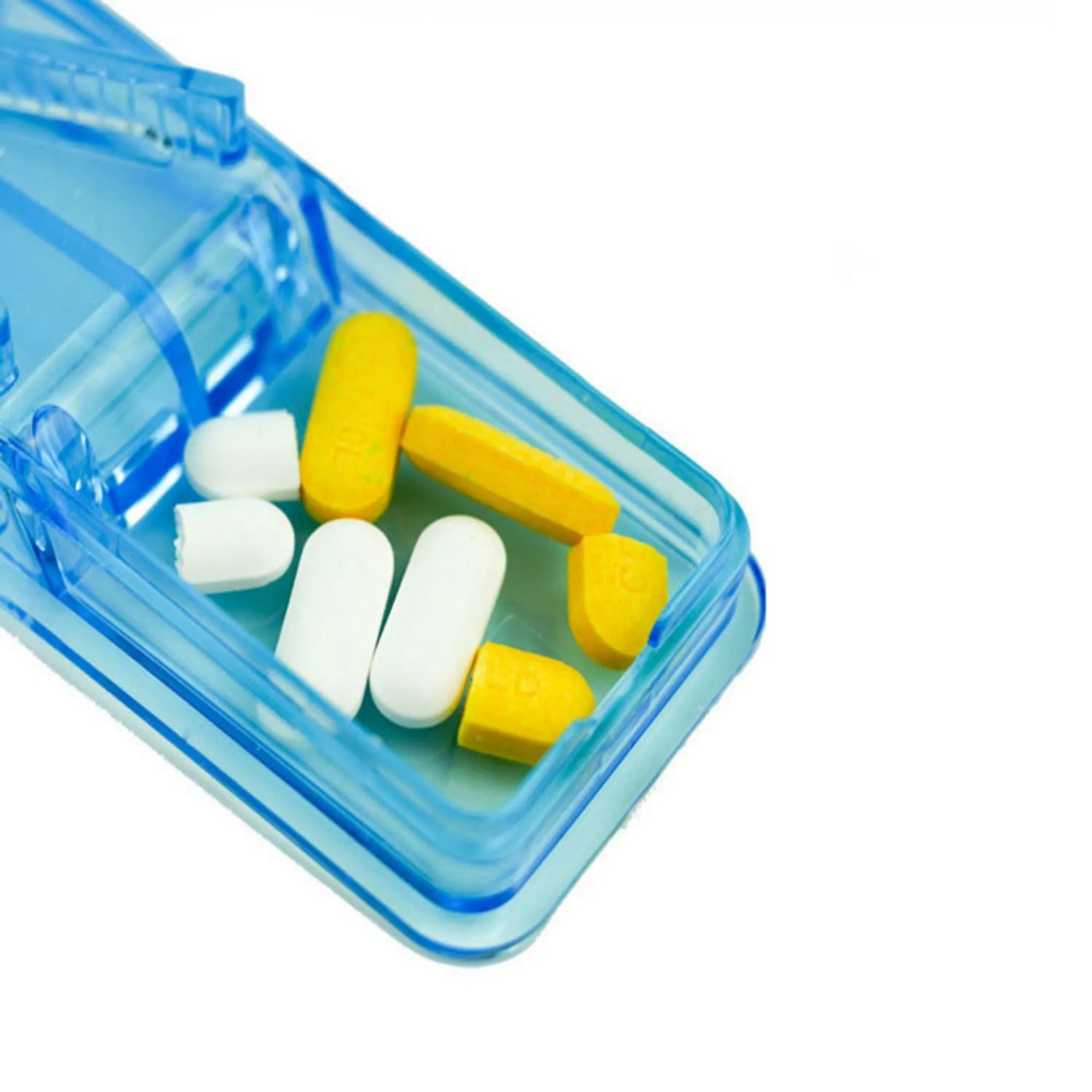 Portable Tablet Dispenser & Pill Cutter 2