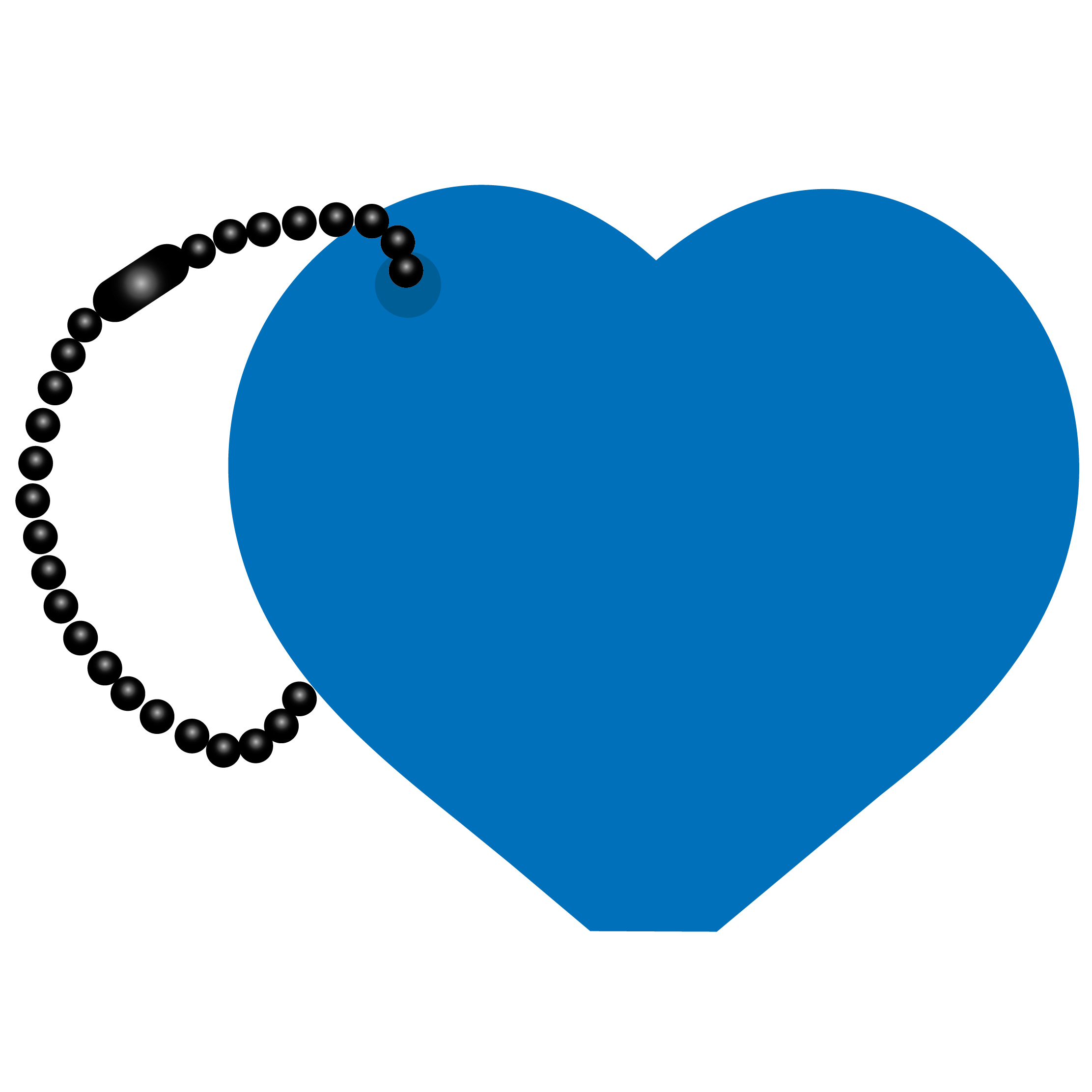 Heart Key Tag 17