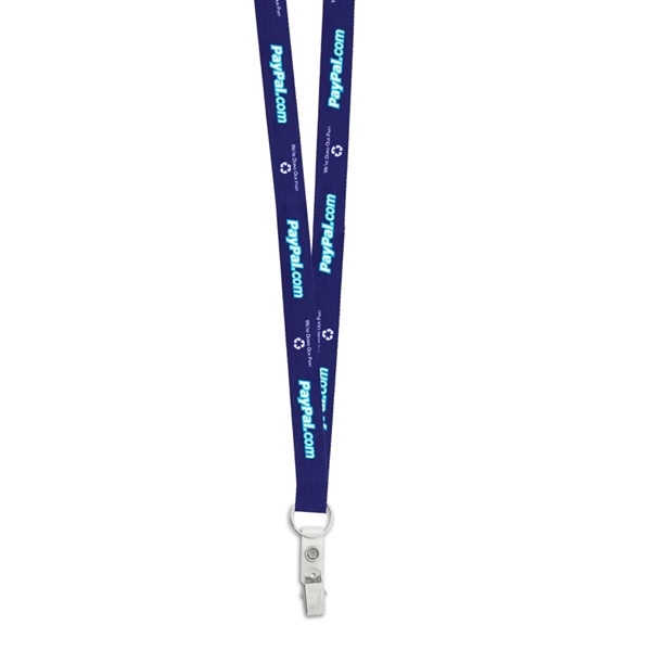 3/4" Detail Woven Lanyard 6