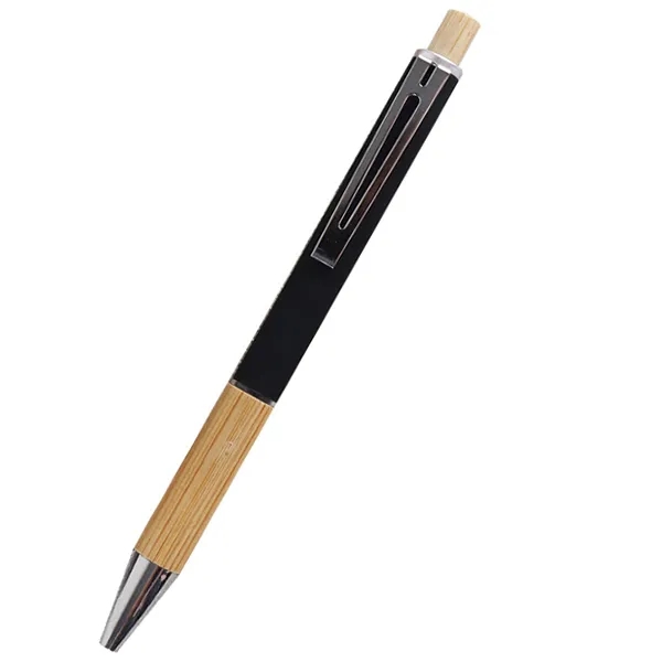 Click-action Bamboo Pen 4