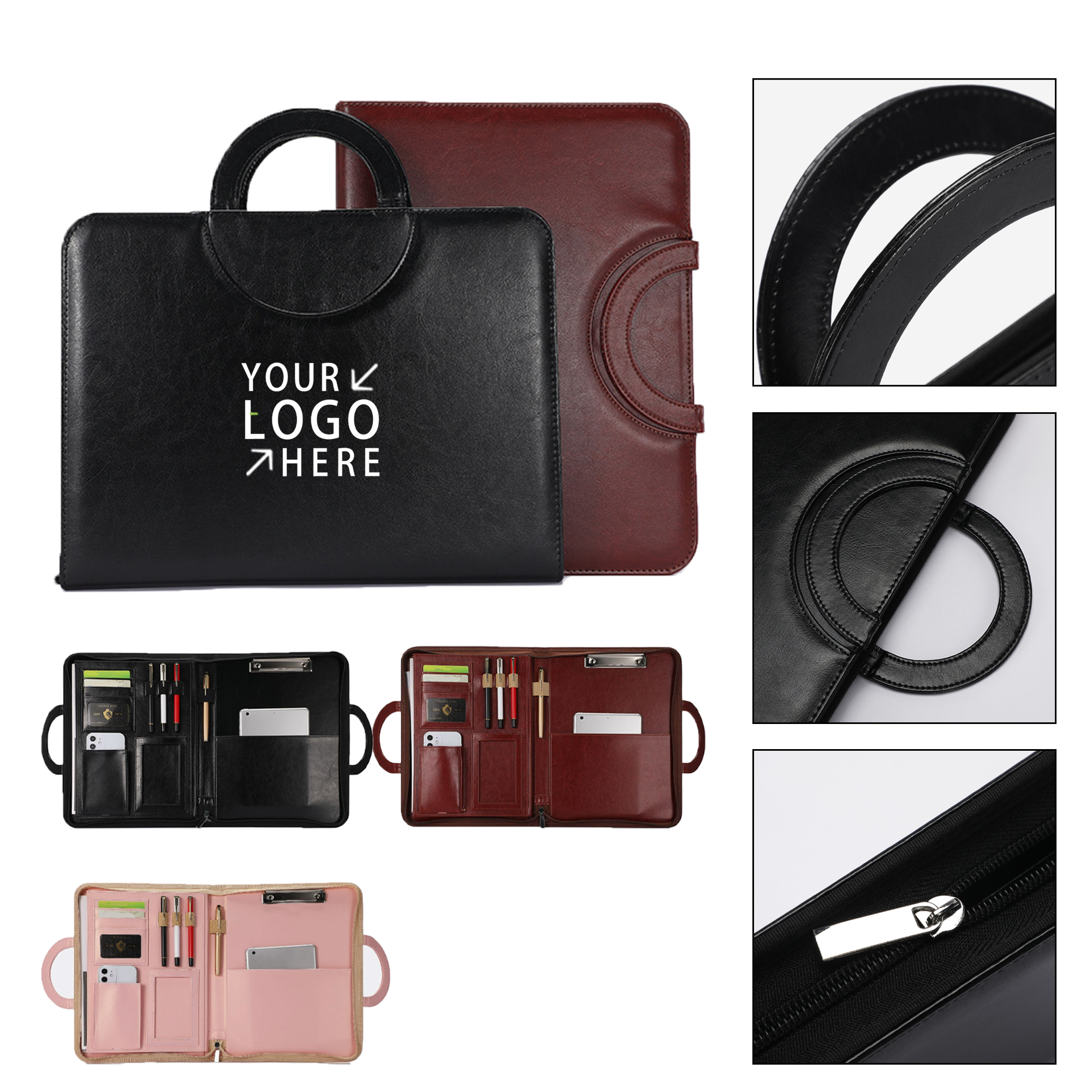 Business Portable Folder with Handle 2