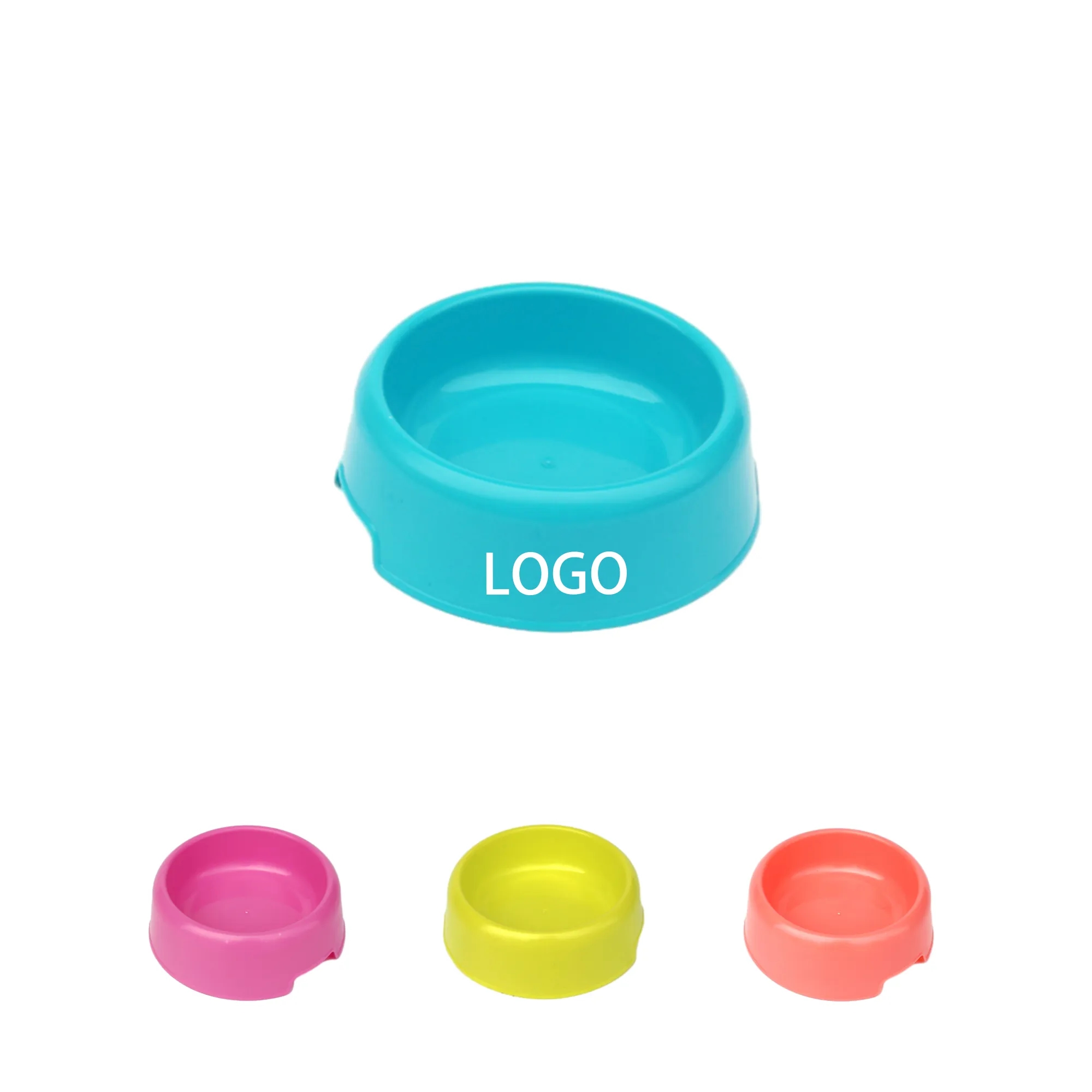 3.9in Pet Plastic Bowl Drinking/Feeding Basins