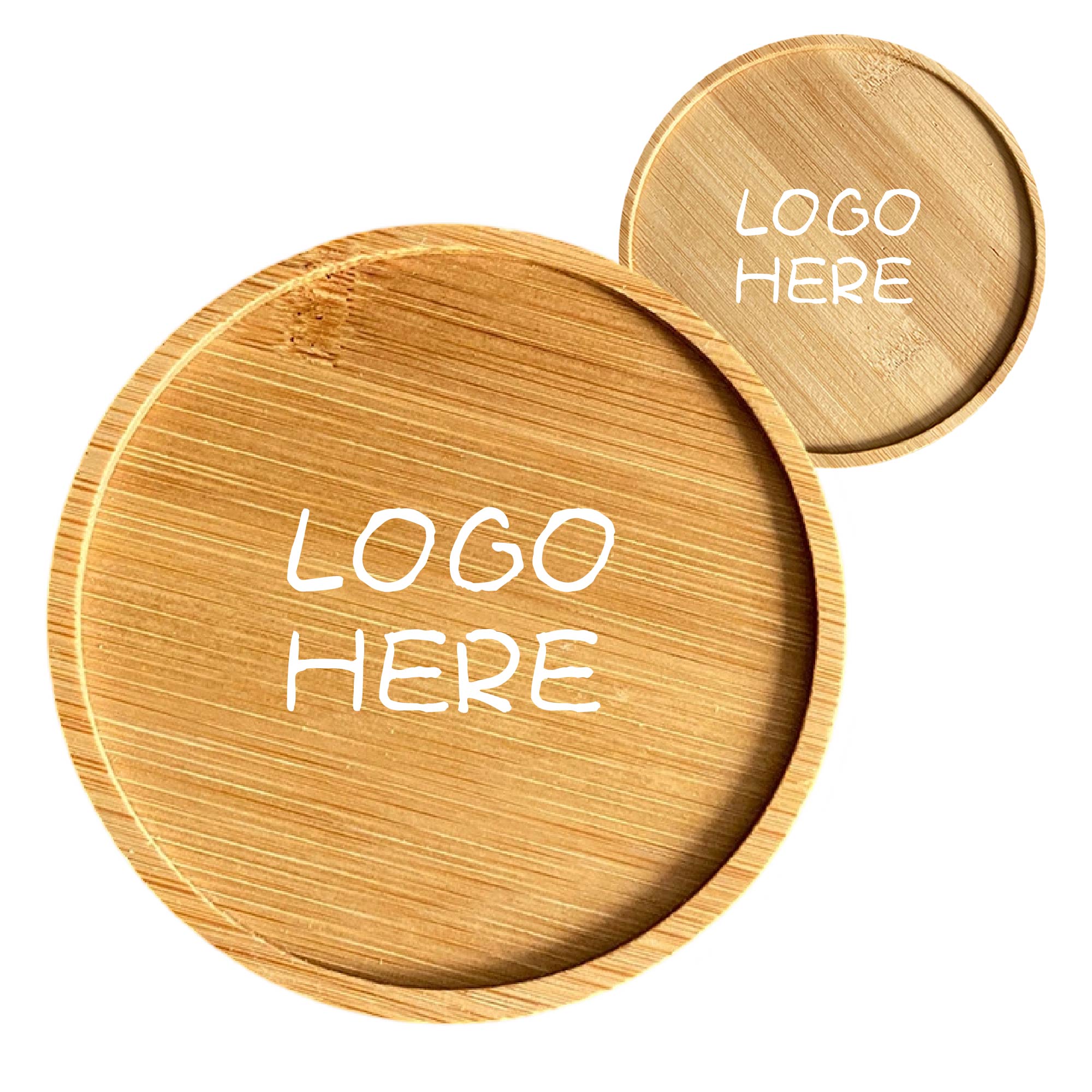Natural Bamboo Coaster 2