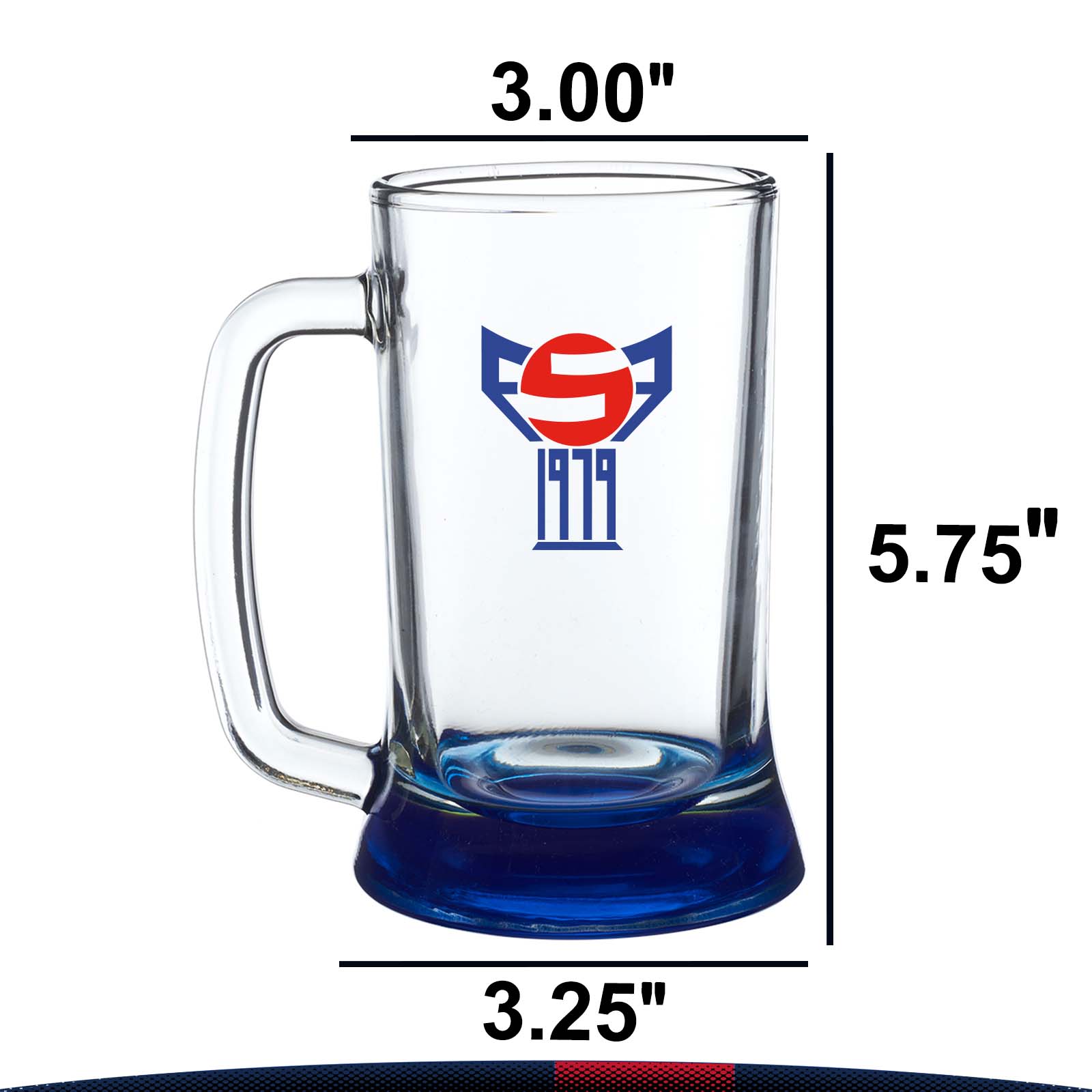 16.25 oz. Sialy Glass Beer Tankards 10
