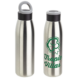 Aurora 18 oz Vacuum Insulated Copper-Coated Stainless Steel Bottle, custom water bottle with logo imprint 11