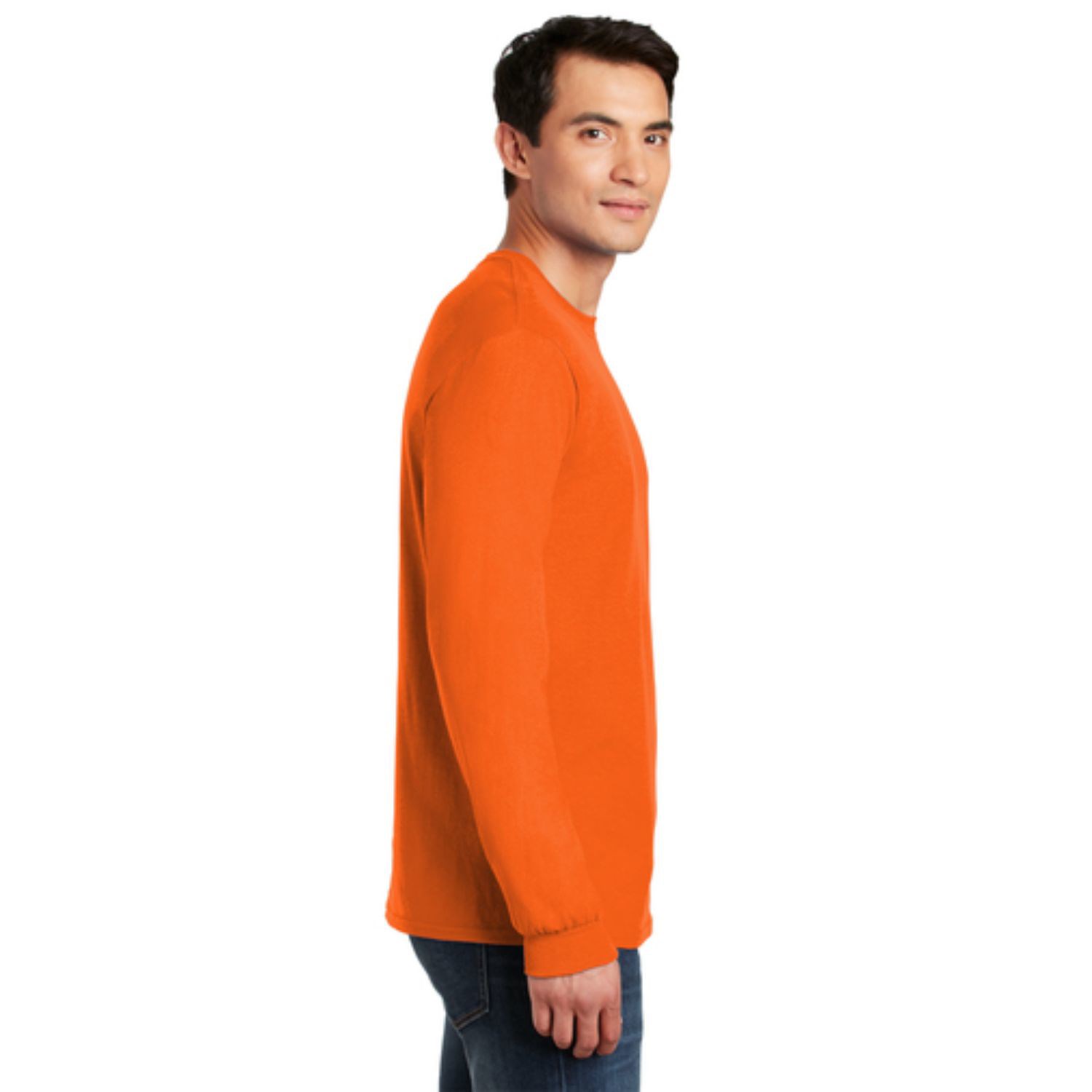 Gildan® - Heavy Cotton™ 100% Cotton Long Sleeve T-Shirt 8