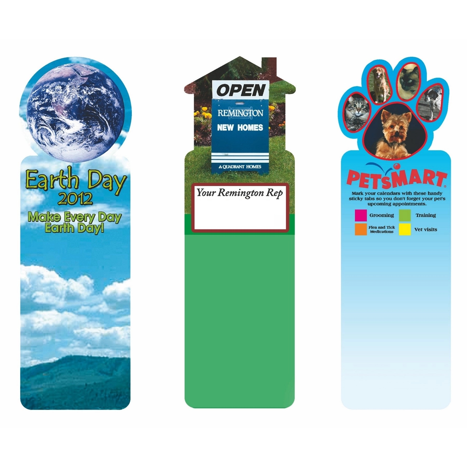 Custom Full Color Digital Printed Bookmark 3
