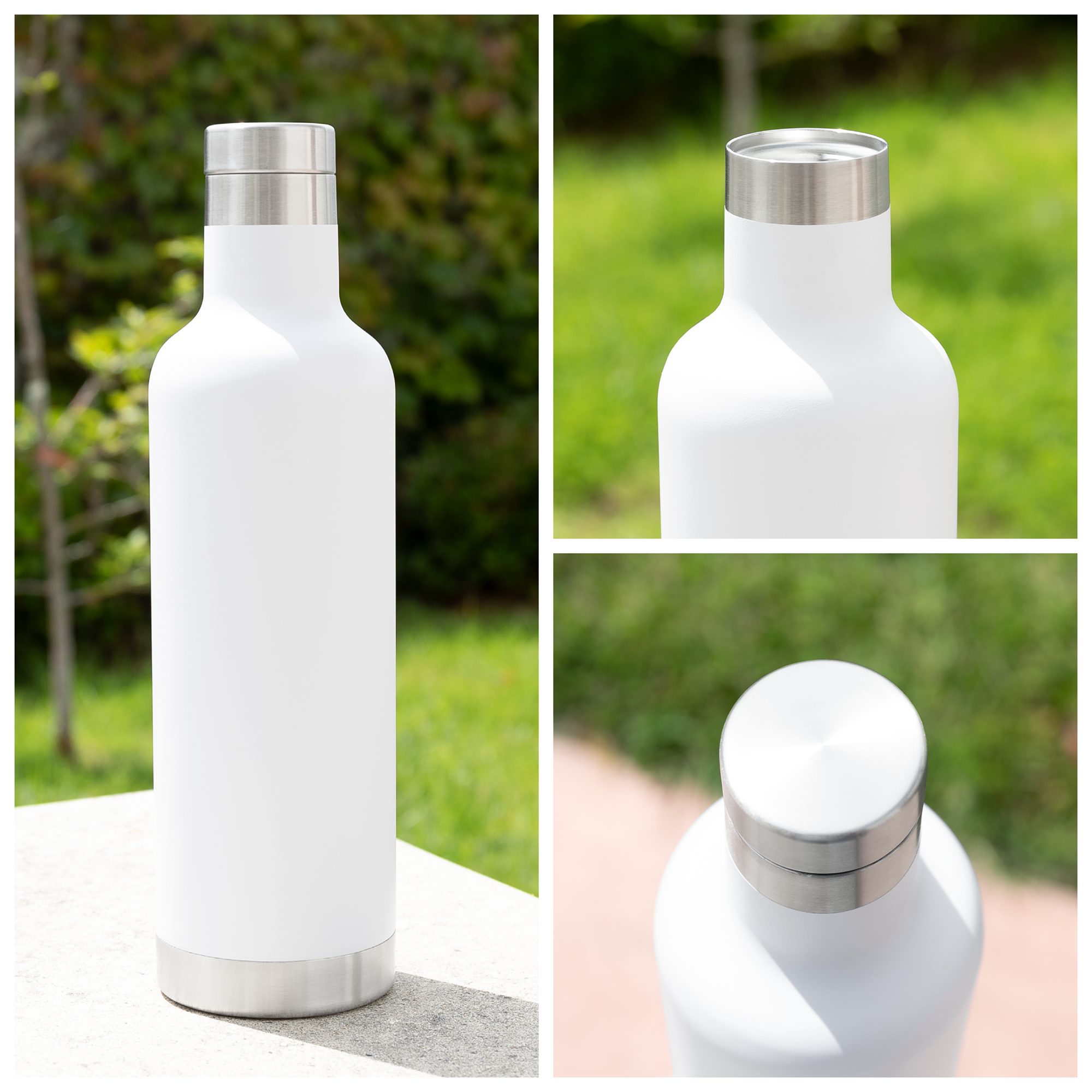 25 oz h2go noir - powder, custom water bottle with logo imprint 6