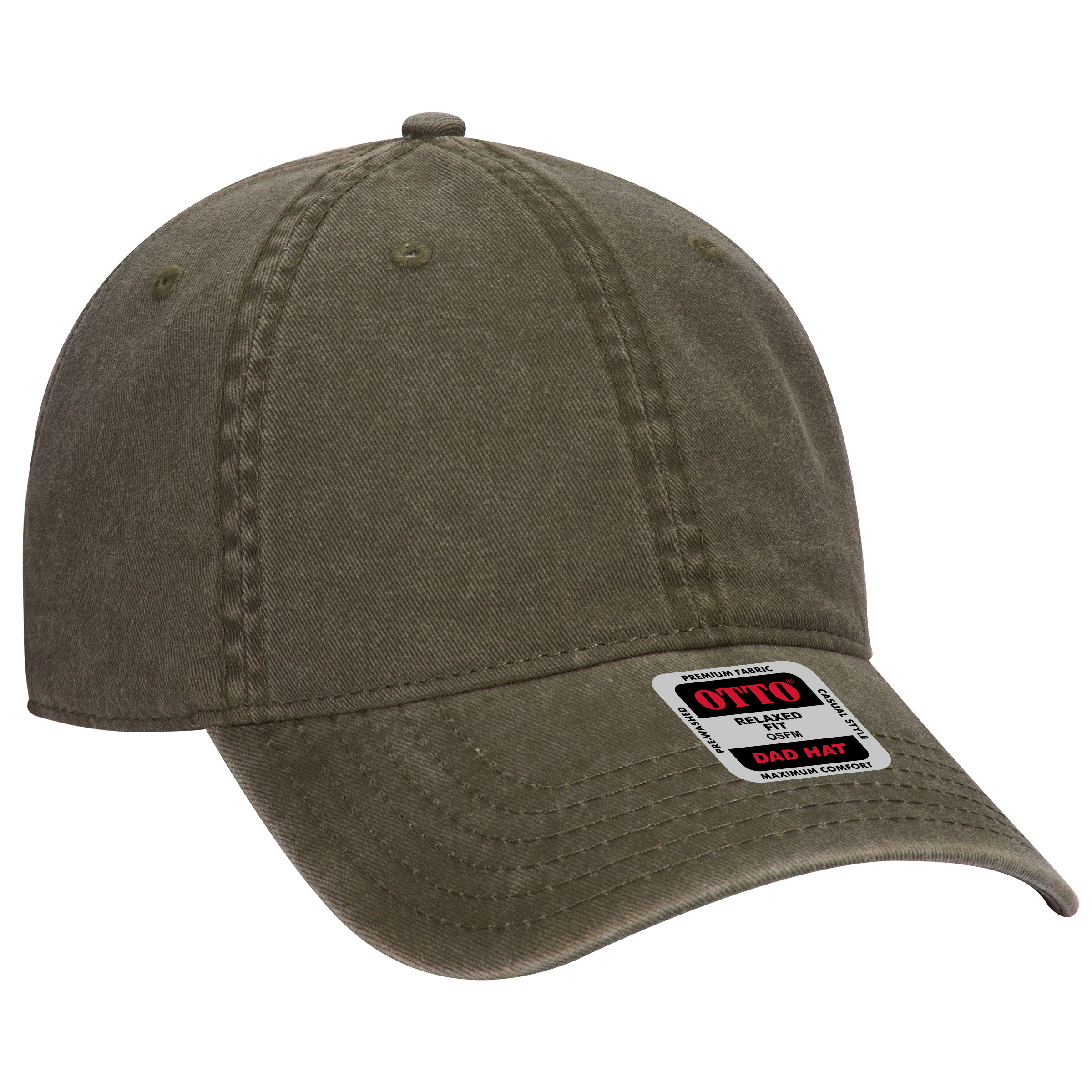 OTTO CAP 6 Panel Low Profile Dad Hat 20