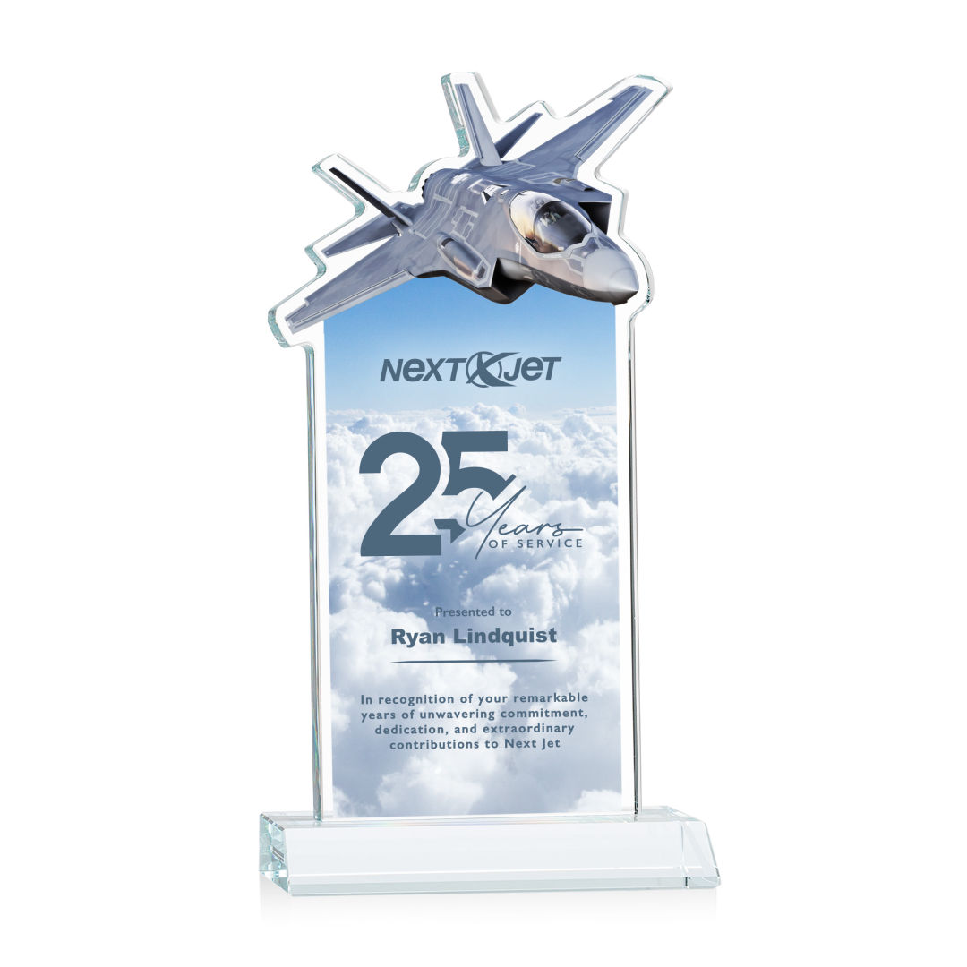 Top Gun VividPrint™ Award - Clear 3