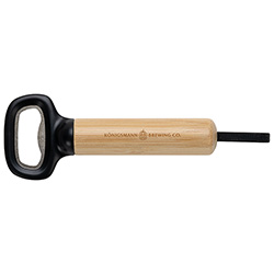 Pop Top Bamboo Bottle Opener 25