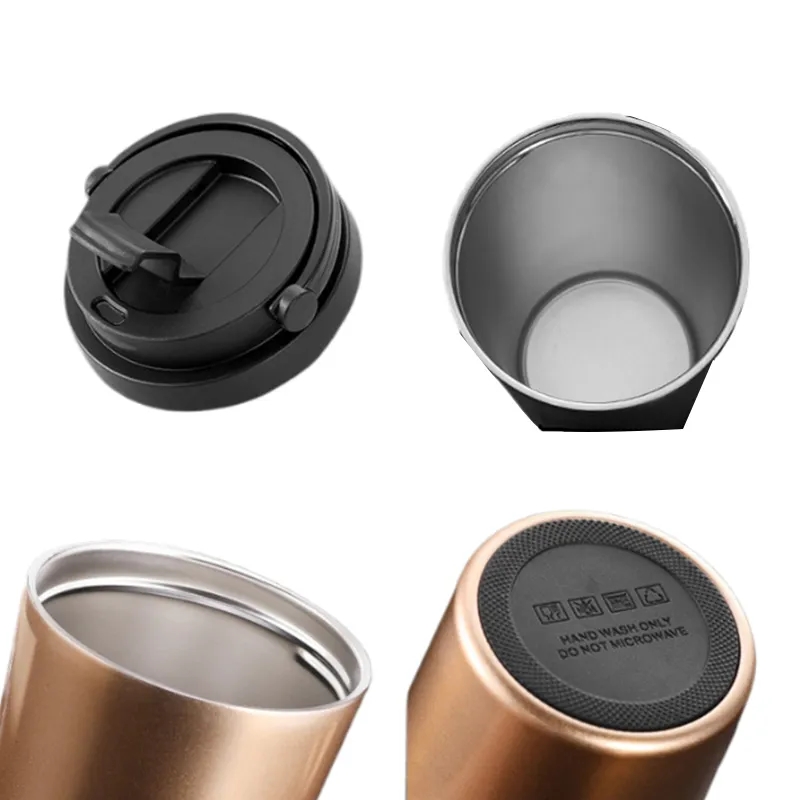 16 Oz Coffee Tumbler Stainless Steel 8