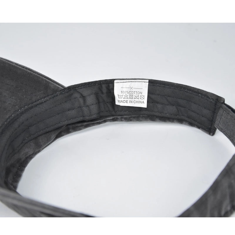 Custom washable cotton Sun Visor Caps for Unisex 4