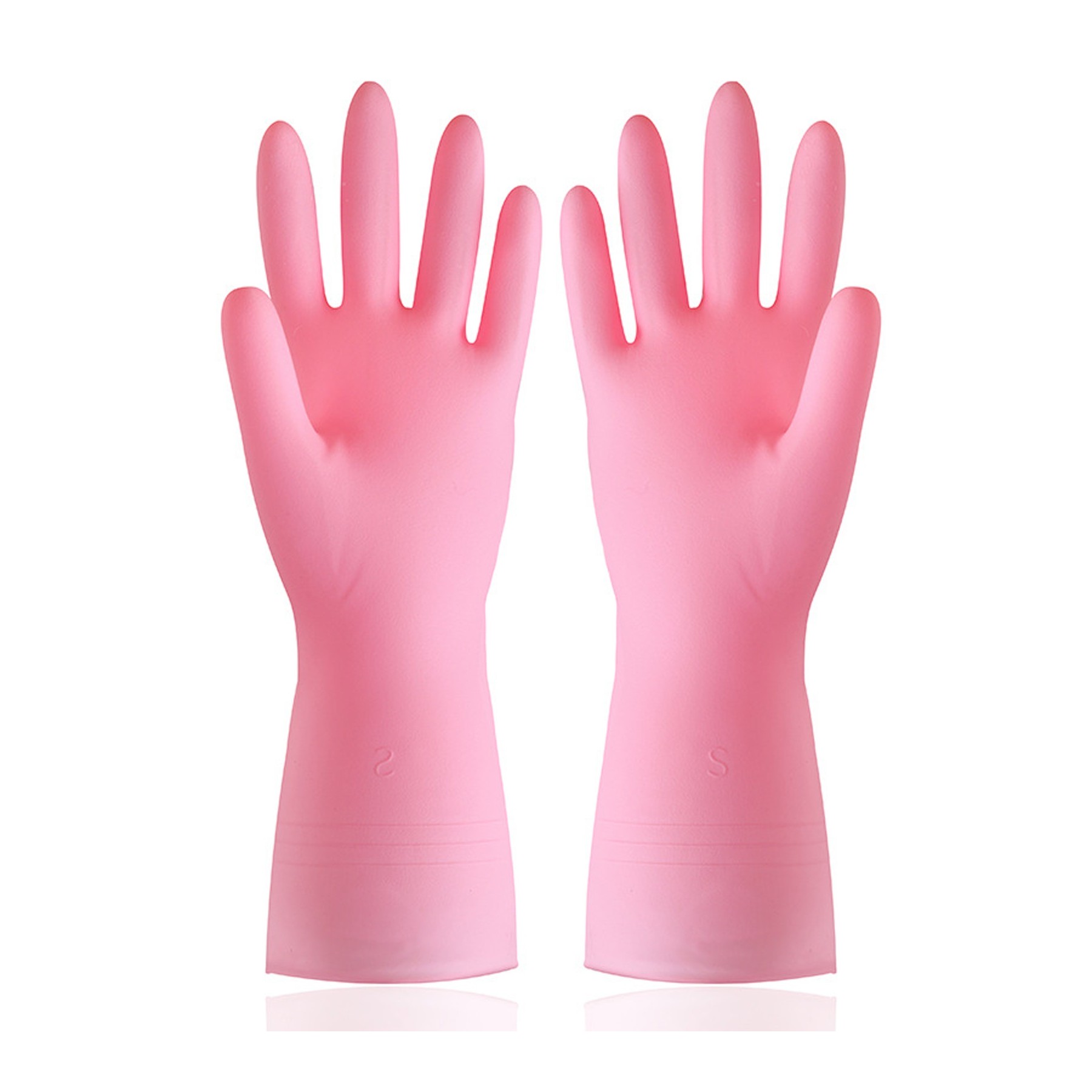 Rubber Kitchen Dishwashing Gloves 2