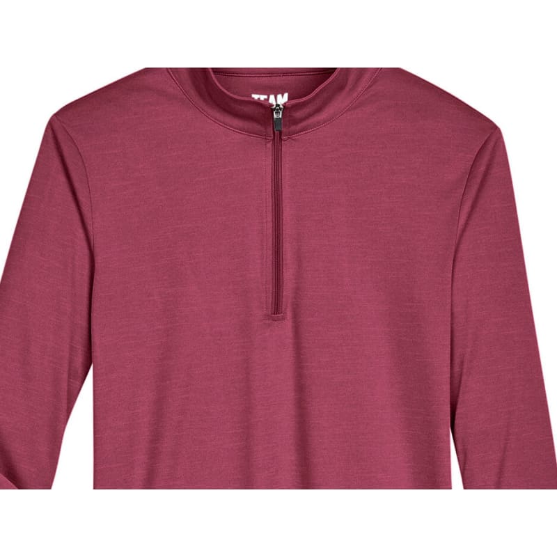 Team 365 Ladies' Zone Sonic Heather Performance Quarter-Zip 8