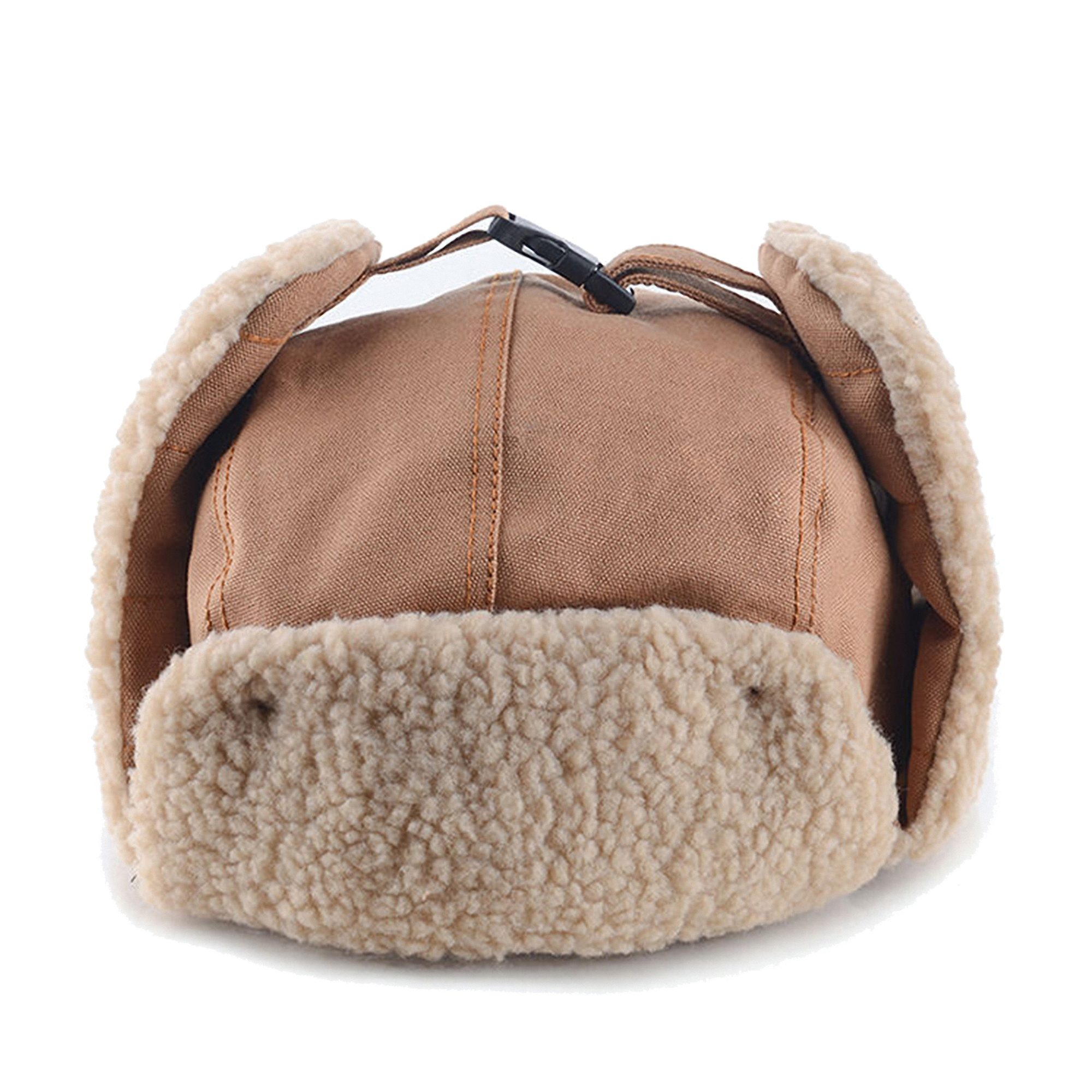 Men's Winter Trapper Hat with Ear Flaps 3