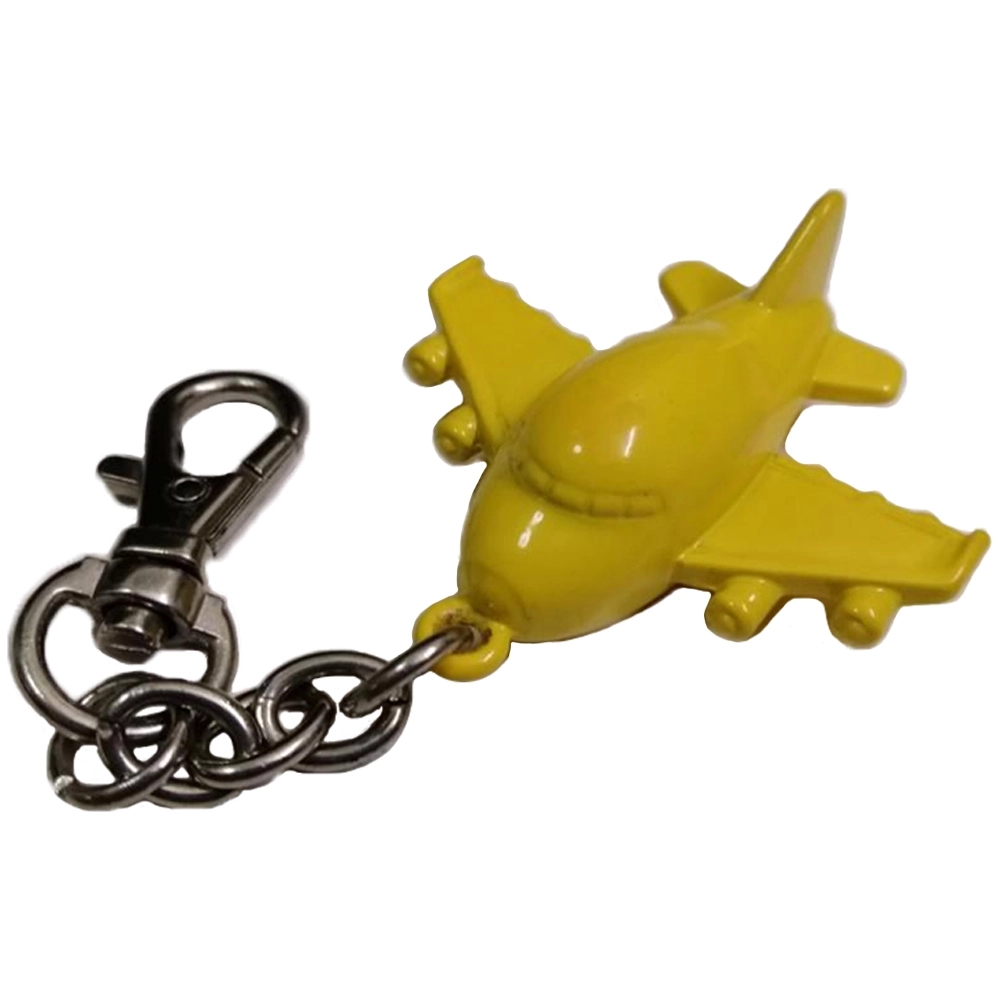 Vintage Metal Key Chain Diecast Aircraft Model 3