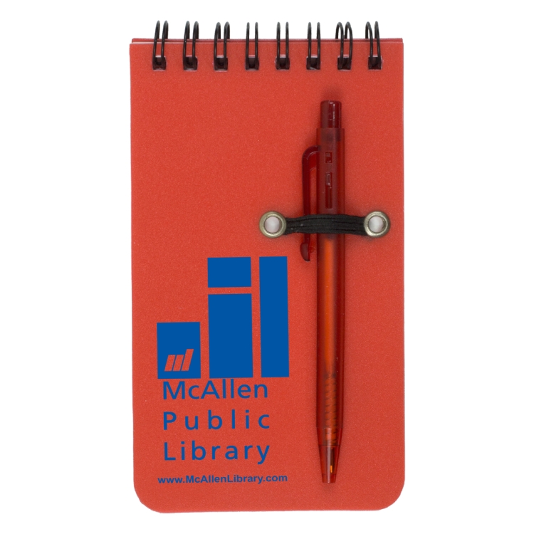Pocket Sized Spiral Jotter Notepad Notebook with Pen 14