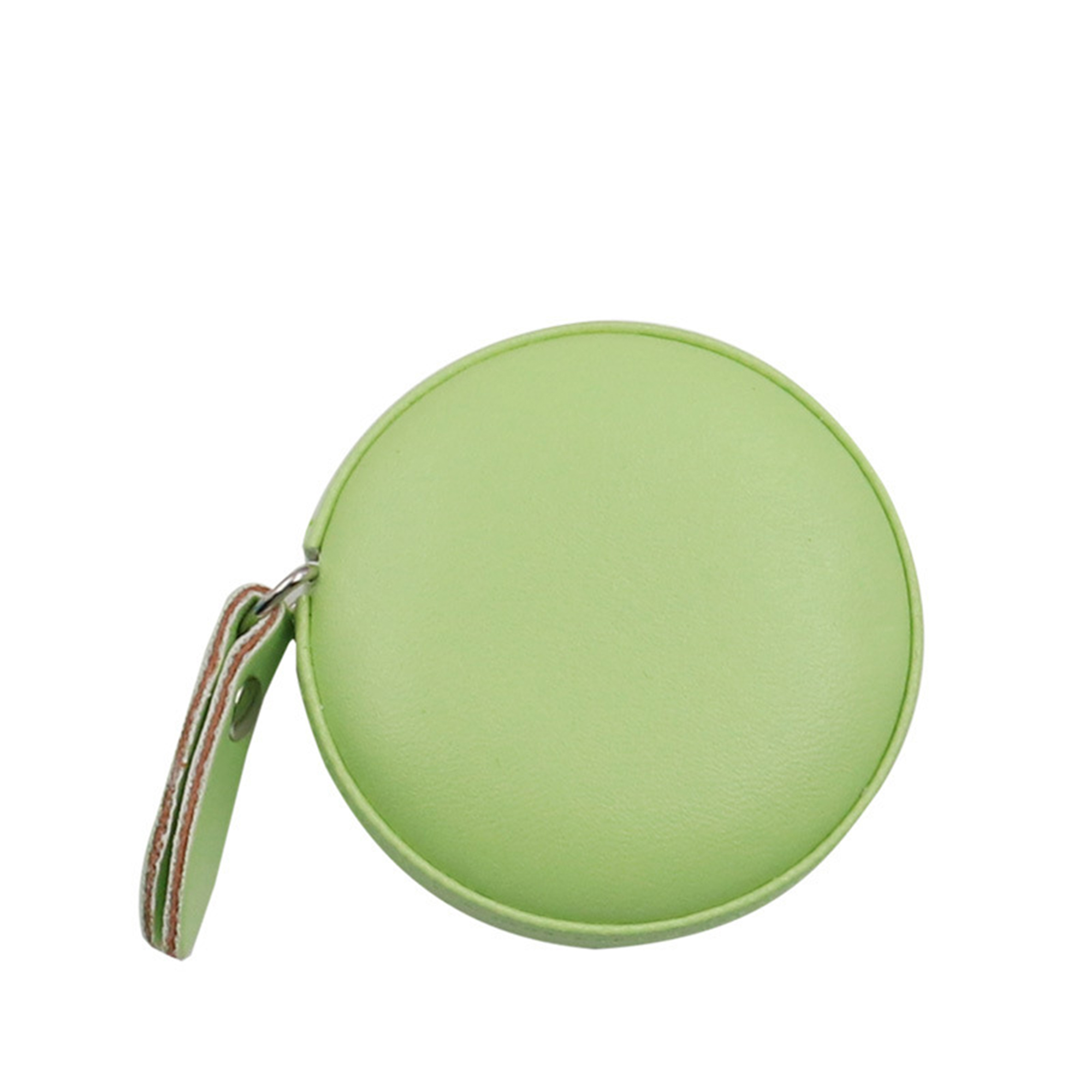 PU Leather Round Tape Measure Five Foot Length 2.2" Length x 0.4" Width 9