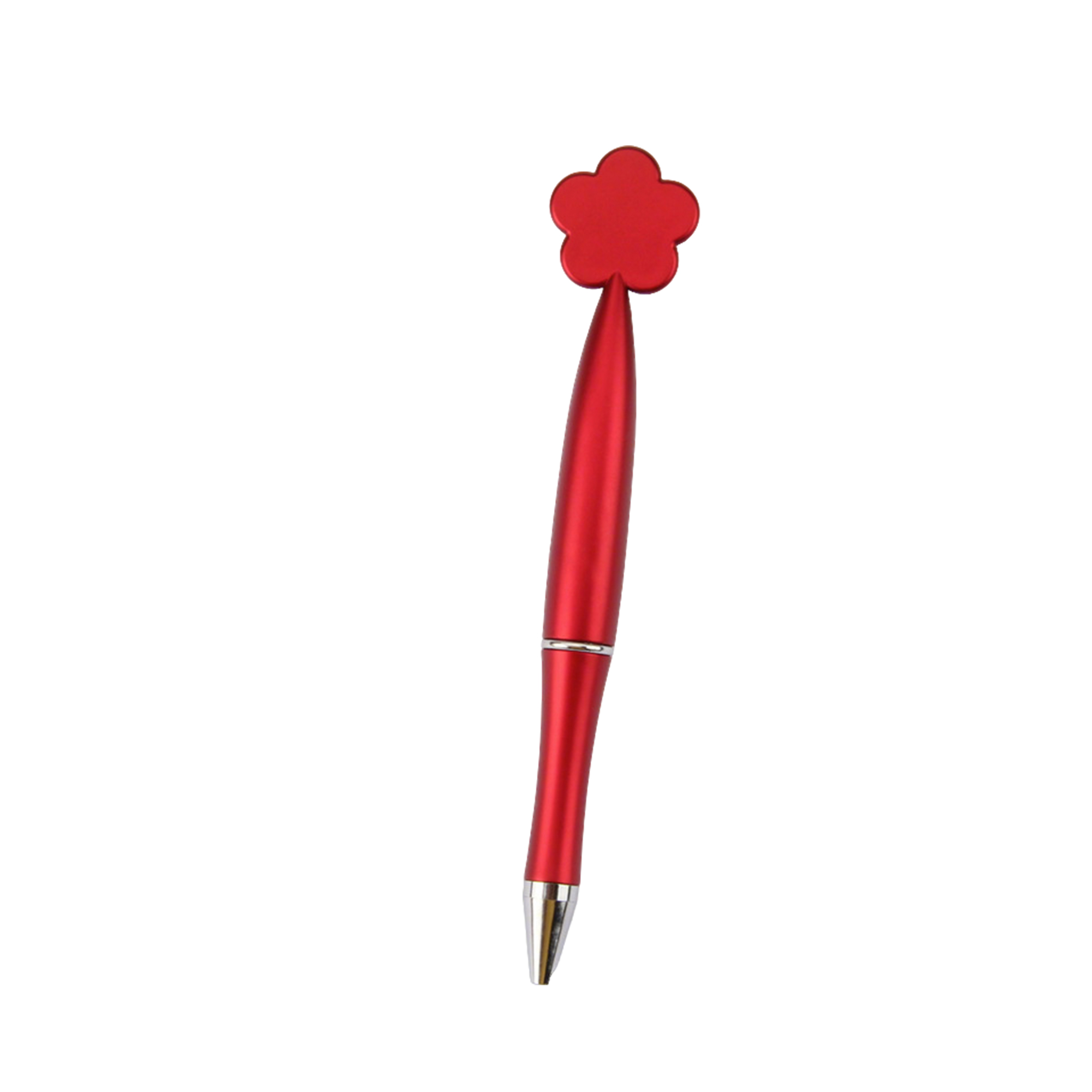 Flower Style Roller Ball Pen 5.28" Length X 0.43" Width 14