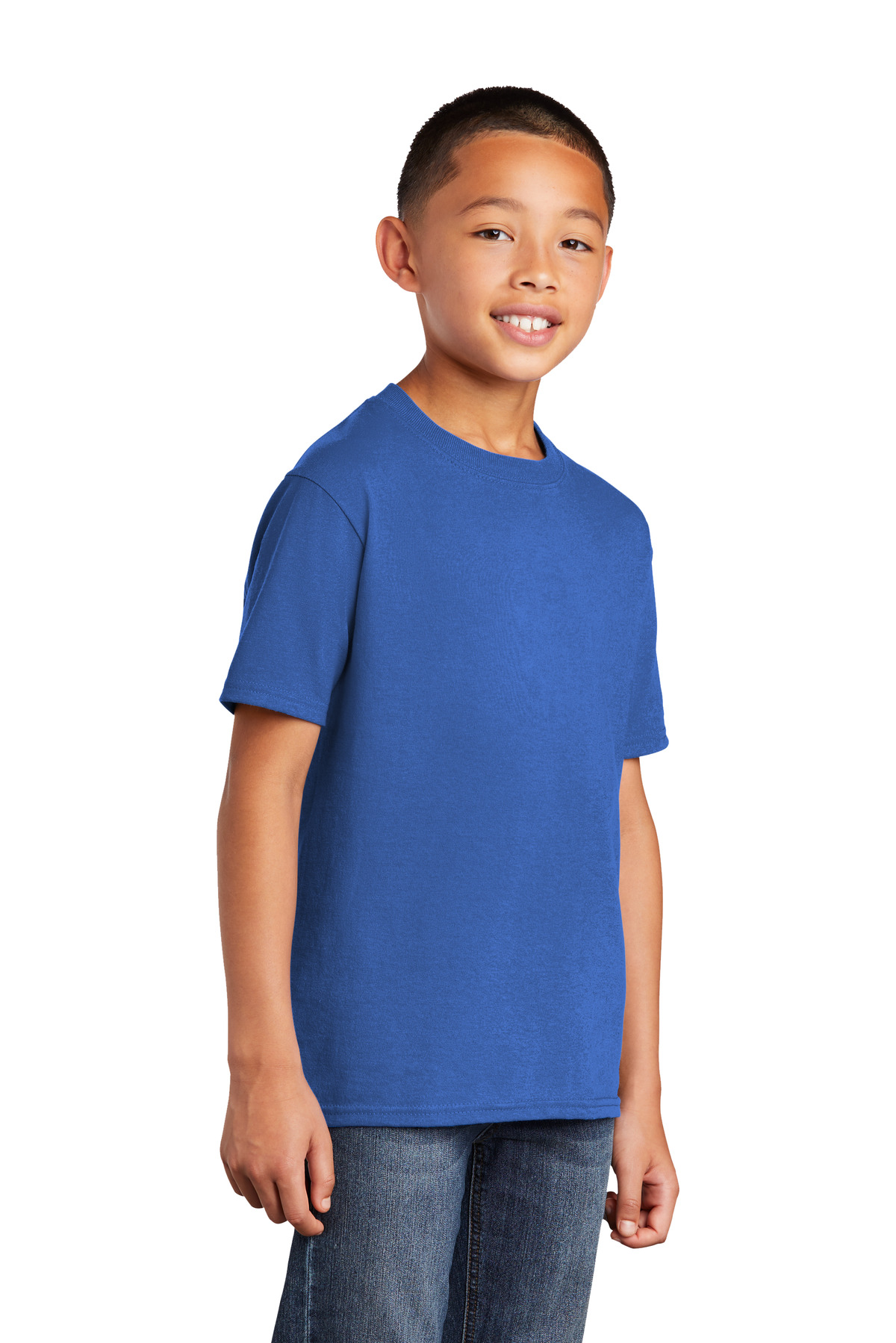 Port & Company® Youth Core Cotton DTG Tee 36