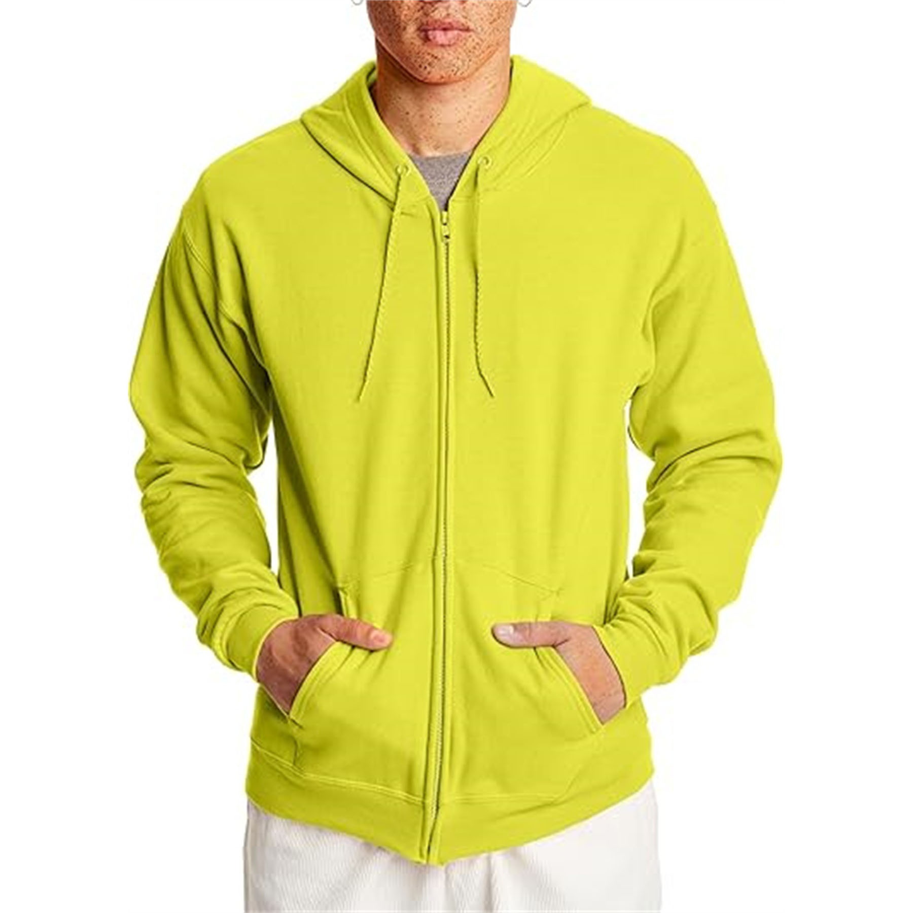 Zip Hooded Sweatshirt for Men 1