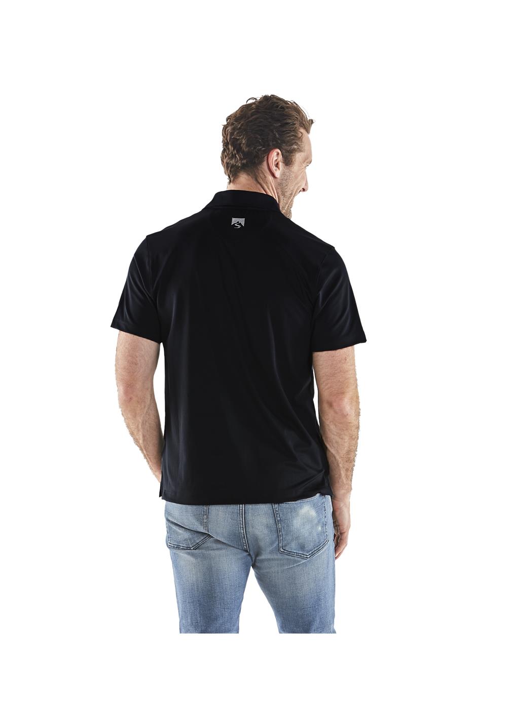 Storm Creek Men's Visionary II Solid Short Sleeve Polo