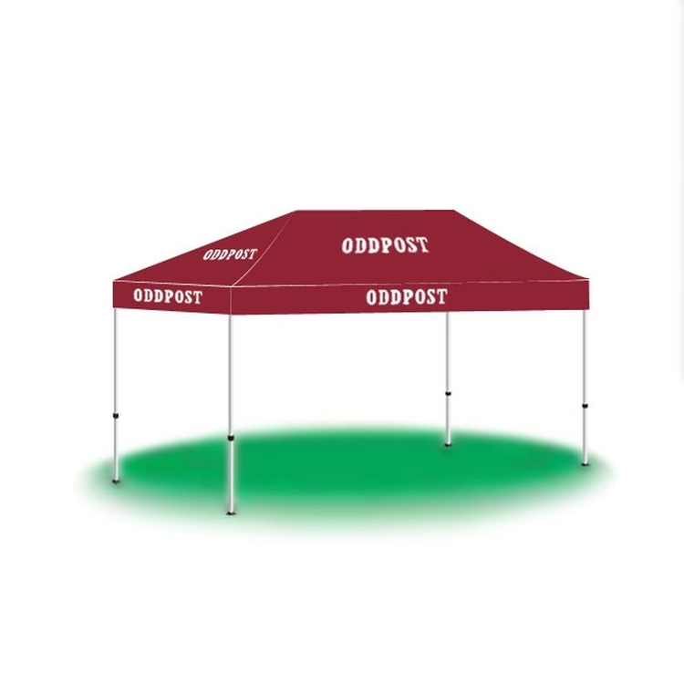 10' x 15' Custom Made Printed Logo Tent-1 Color 1