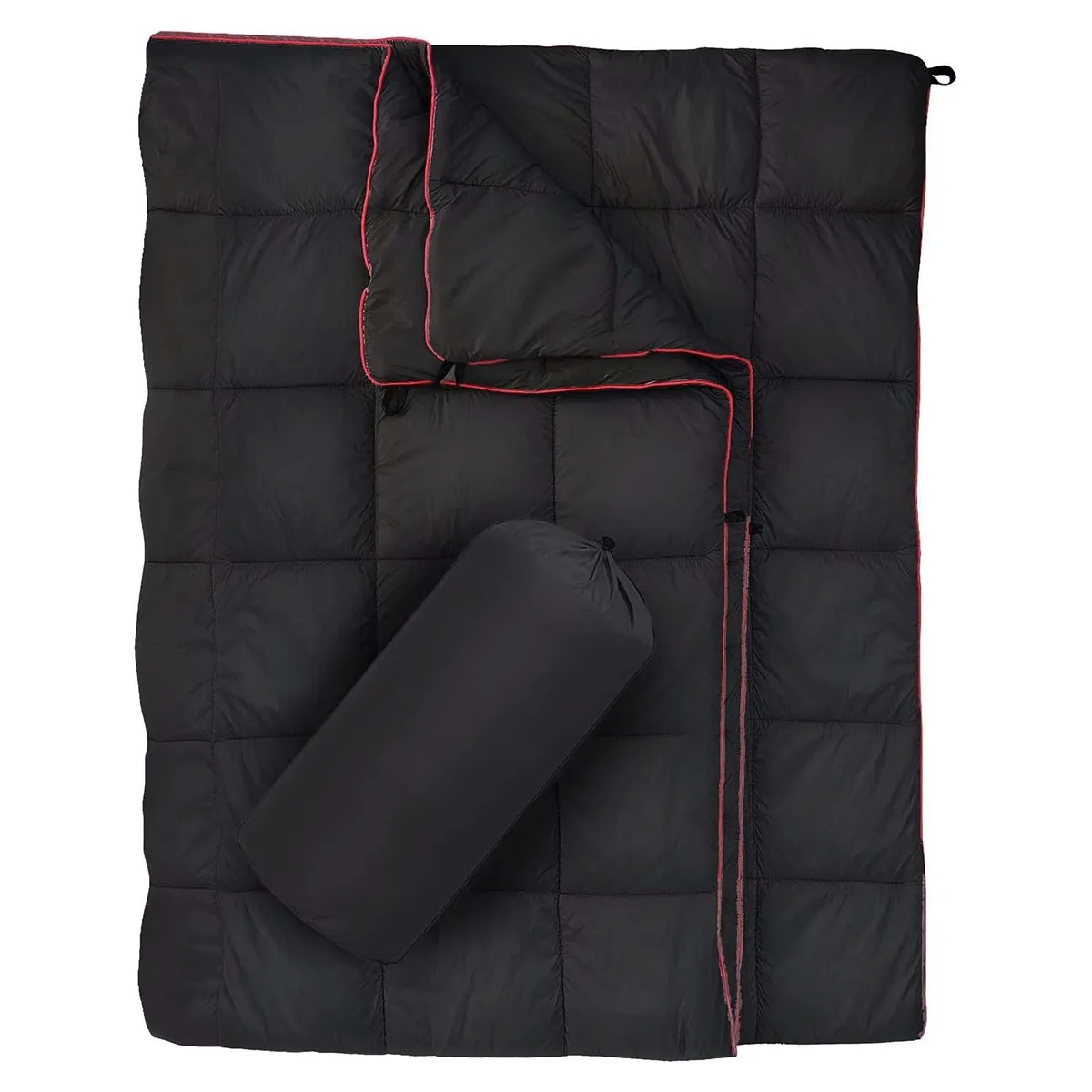 Branded Puffy Waterproof Camping Wearable Packable Blanket 6