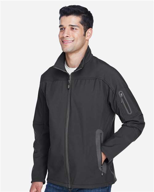 Men's Three Layer Fleece Bonded Shell Technical Jacket - 88138 10