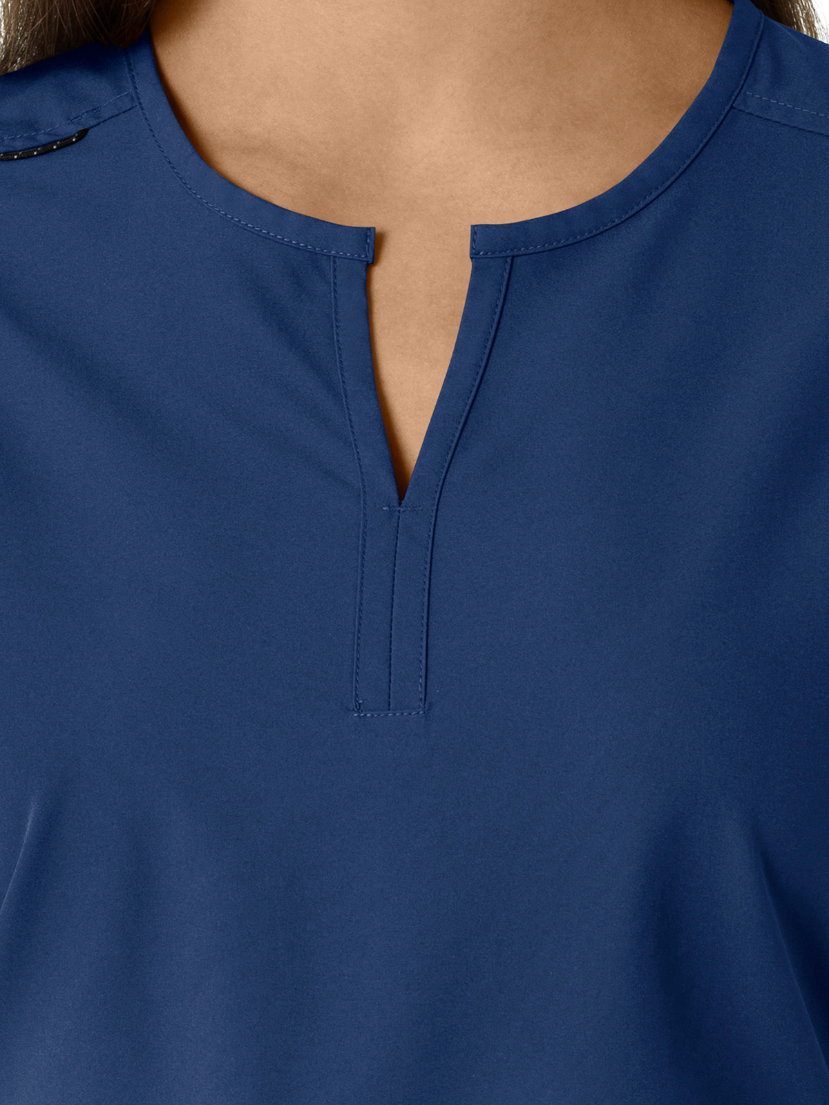 Carhartt Scrubs - Force Essentials Women's Notch Neck Tunic Knit Panel Top 52