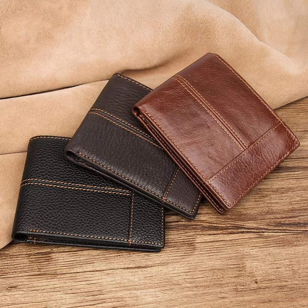 Custom Genuine Leather Wallet For Men Women 6