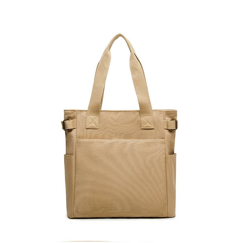 Canvas Shoulder Student Computer Tote Bag 5